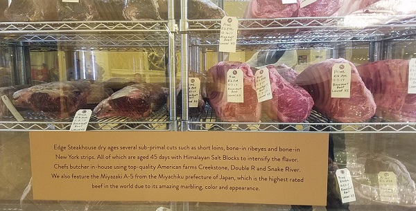 Chef Steve Young Edge Steakhouse