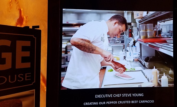 Chef Steve Young Edge Steakhouse